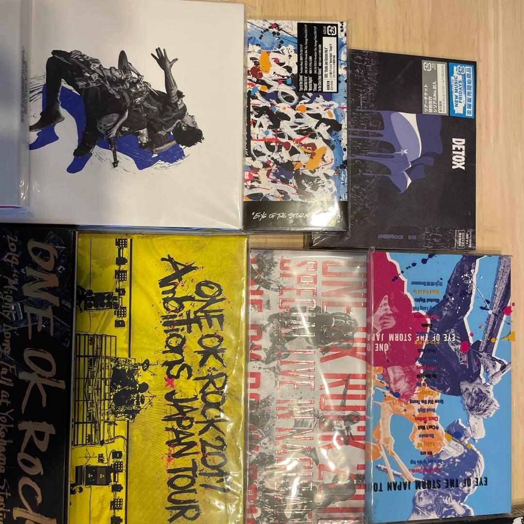 ワンオク　LiveDVD9枚　ファンクラブbook7冊　CD2枚　まとめ