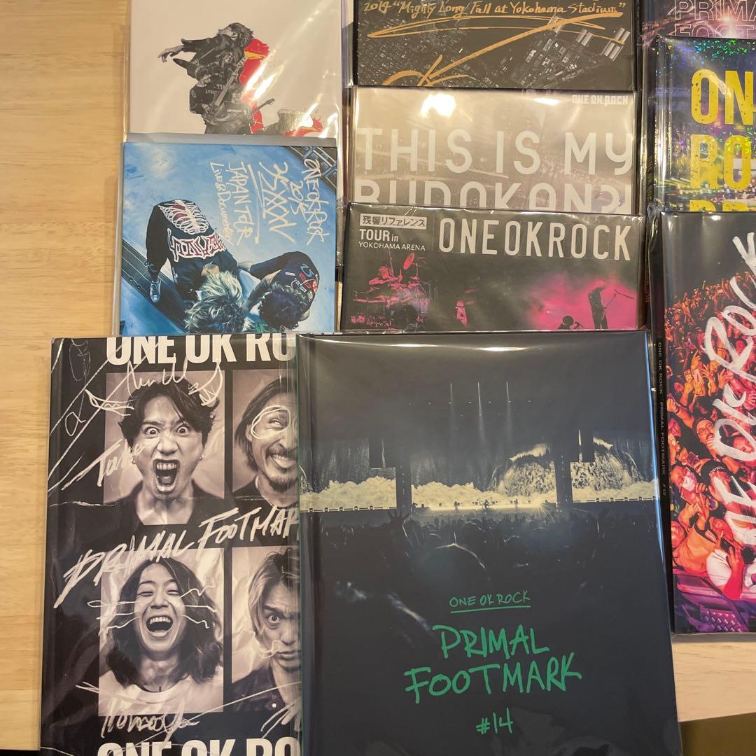 ワンオク　LiveDVD9枚　ファンクラブbook7冊　CD2枚　まとめ