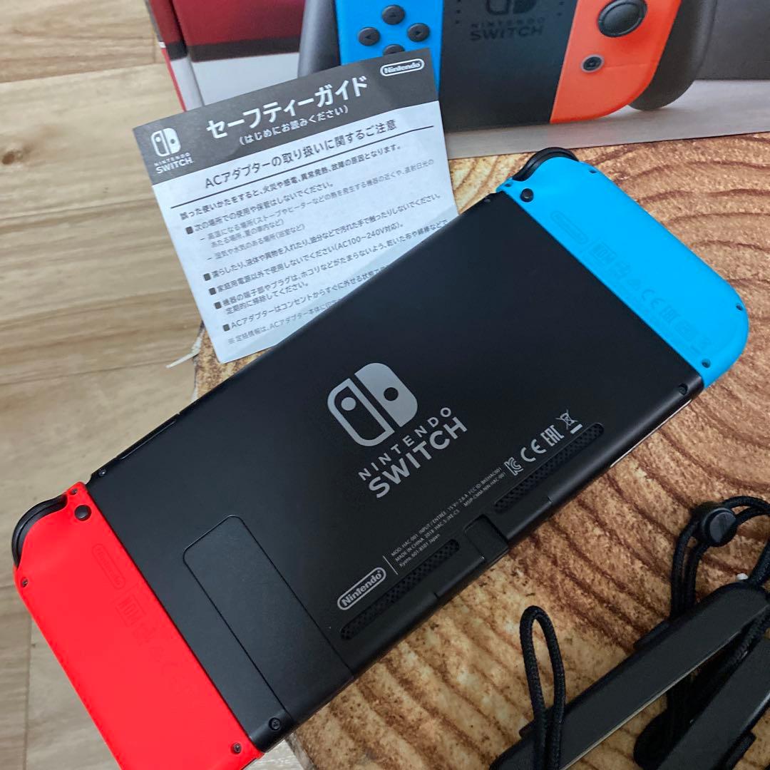 Nintendo Switch ニンテンドースイッチ本体　ネオン ⑤