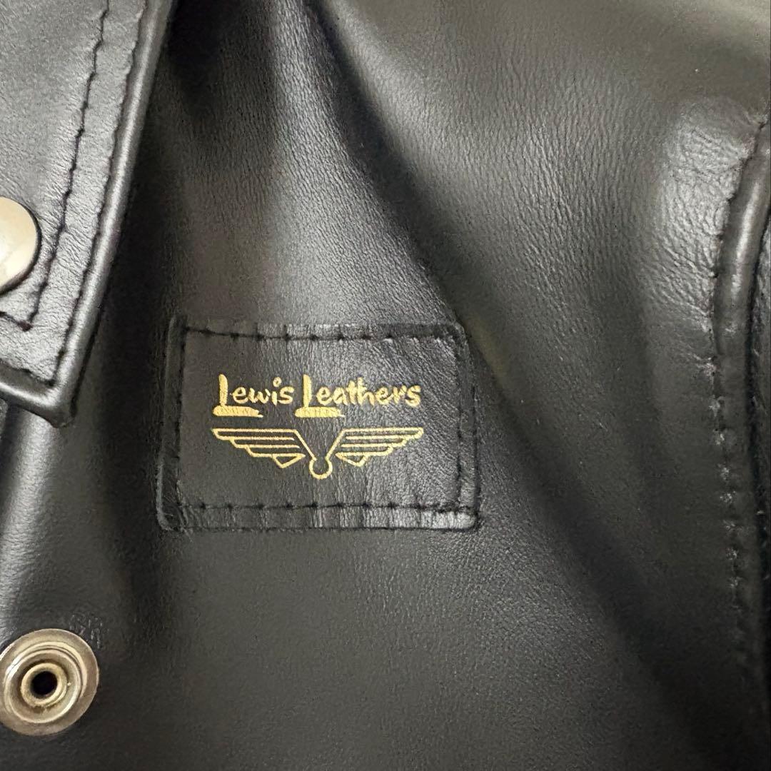 Lewis Leathers 38 サイクロン ダブルライダース 馬革