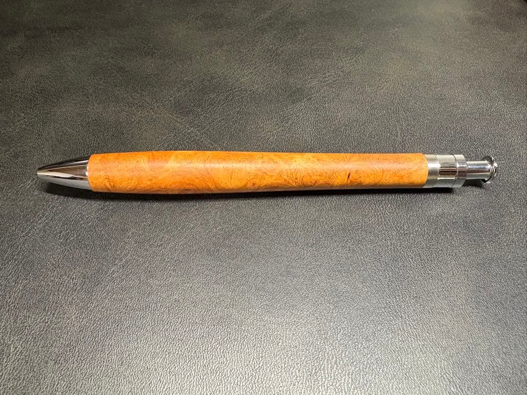 【タイムセール中‼️】工房楔 ルーチェペン 花梨こぶ杢 0.7mm