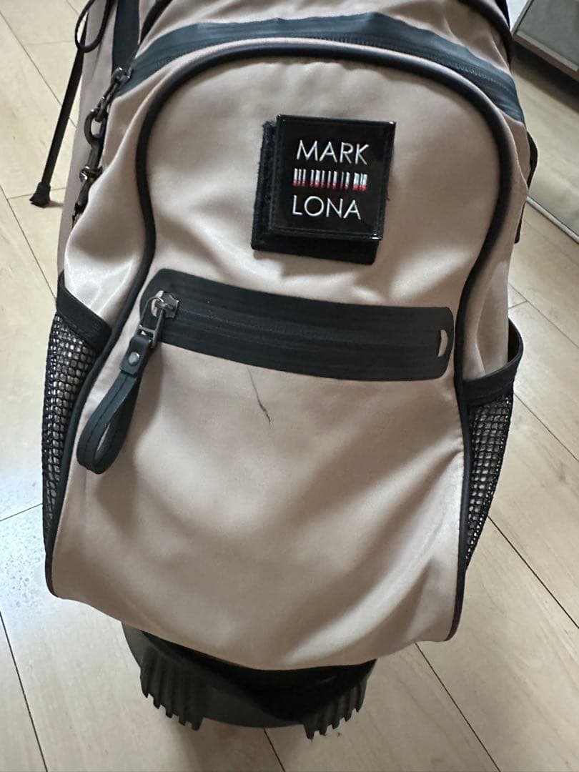 MARK & LONA スタンドバッグ ベージュ