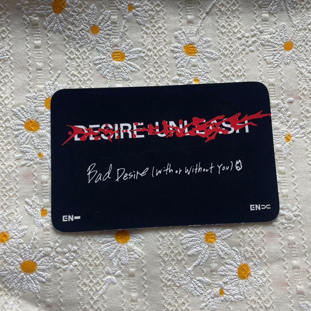 ENHYPEN Mカ DESIRE : UNLEASH サノク トレカ ヒスン