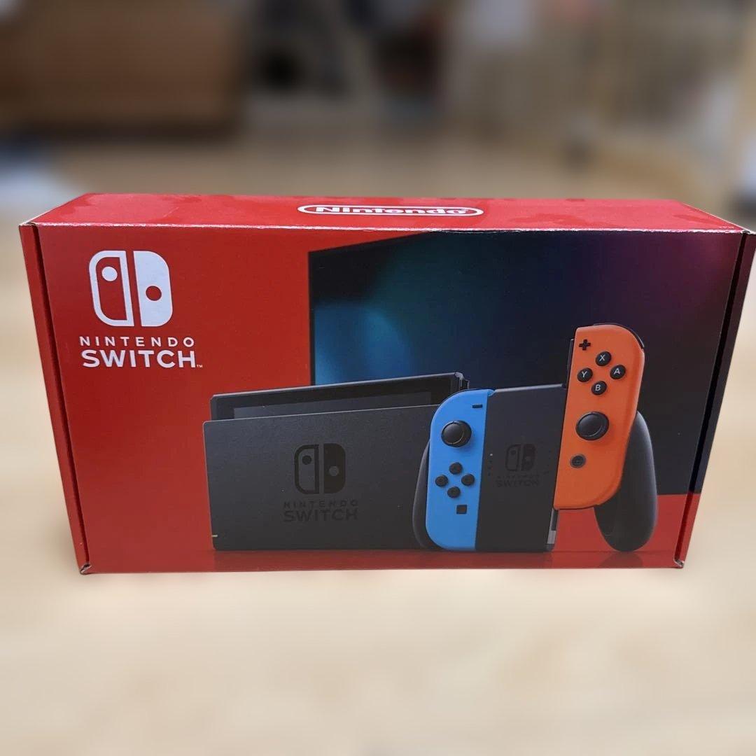 Nintendo Switch 本体 青/赤 カラージョイコン付き