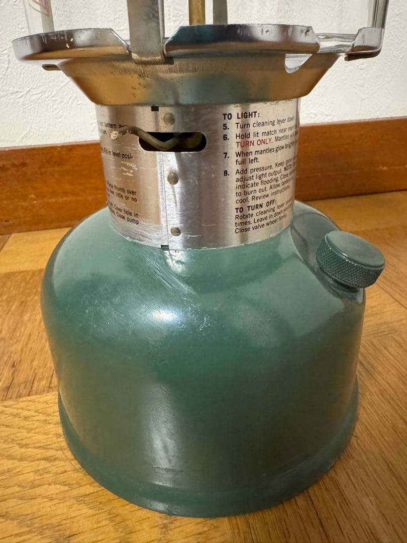 Coleman コールマン ランタン 220H 73年製 未使用 ヴィンテージ