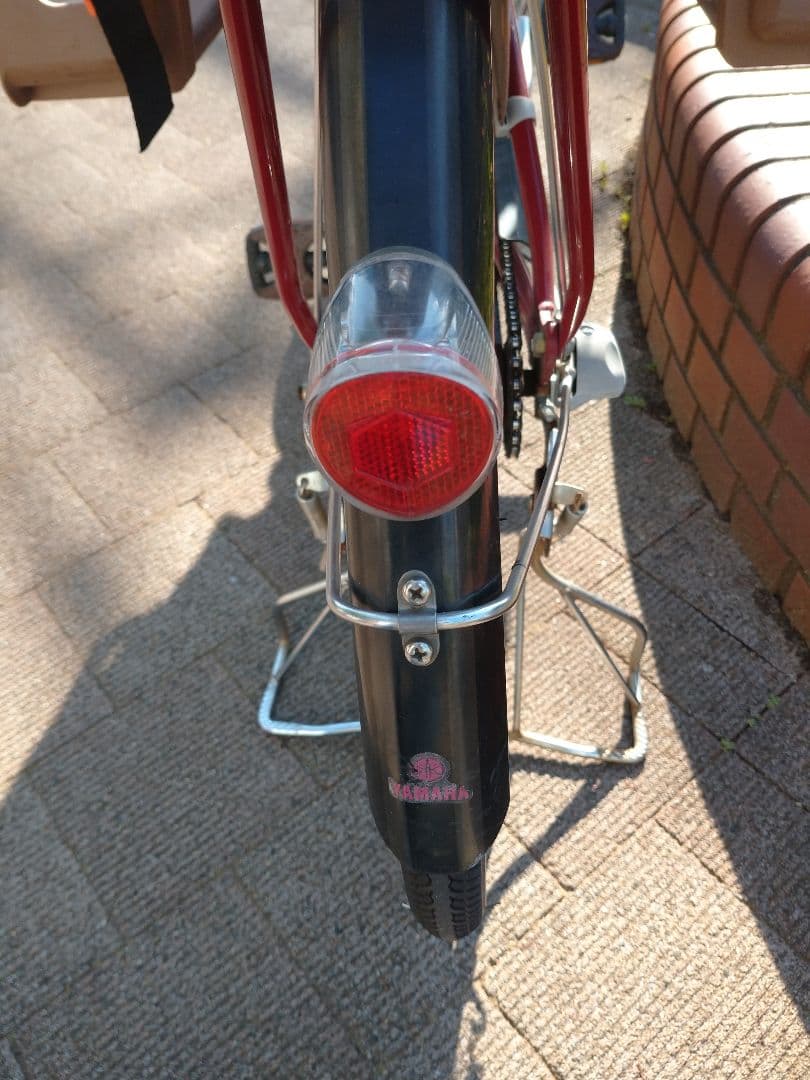 【横浜市引取希望】中古　ヤマハ電動自転車　前後子乗せ