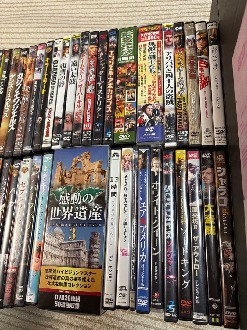 洋画DVDまとめ売り　106枚