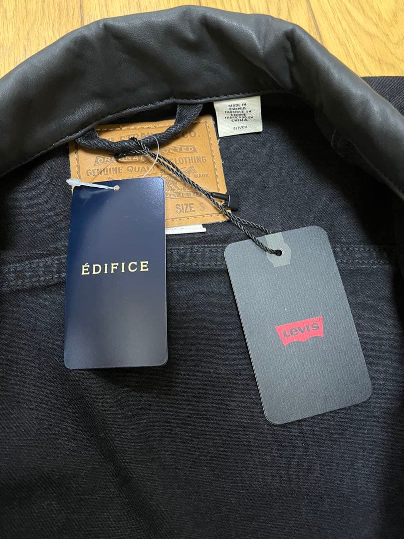 リーバイス エディフィス 別注 2nd Type トラッカー ジャケット S