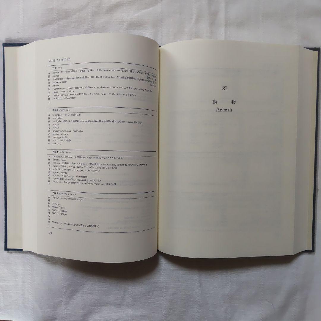アイヌ語方言辞典/服部四郎編/岩波書店/1995年