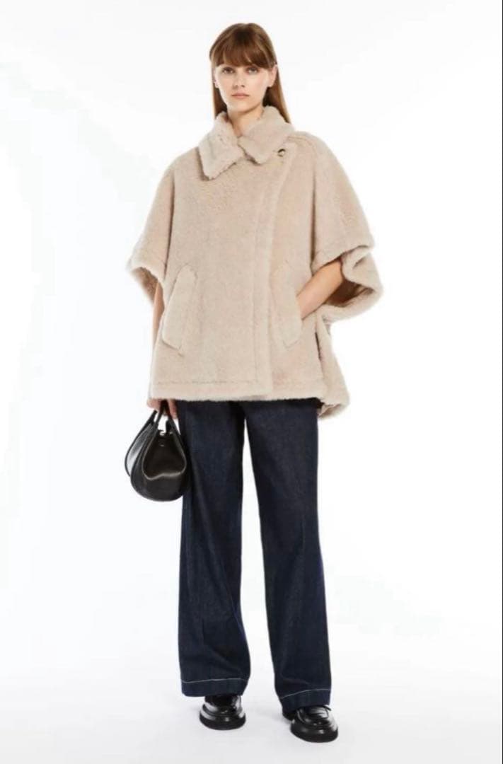 MAXMARA マックスマーラ TEBE ケープ 正規品　正品保証