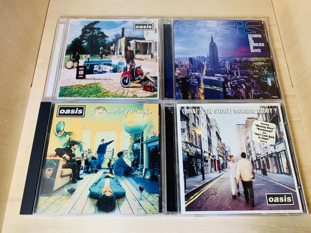 【おまけCD付】Oasis スタジオアルバム CD 全7枚セット 輸入盤、国内盤