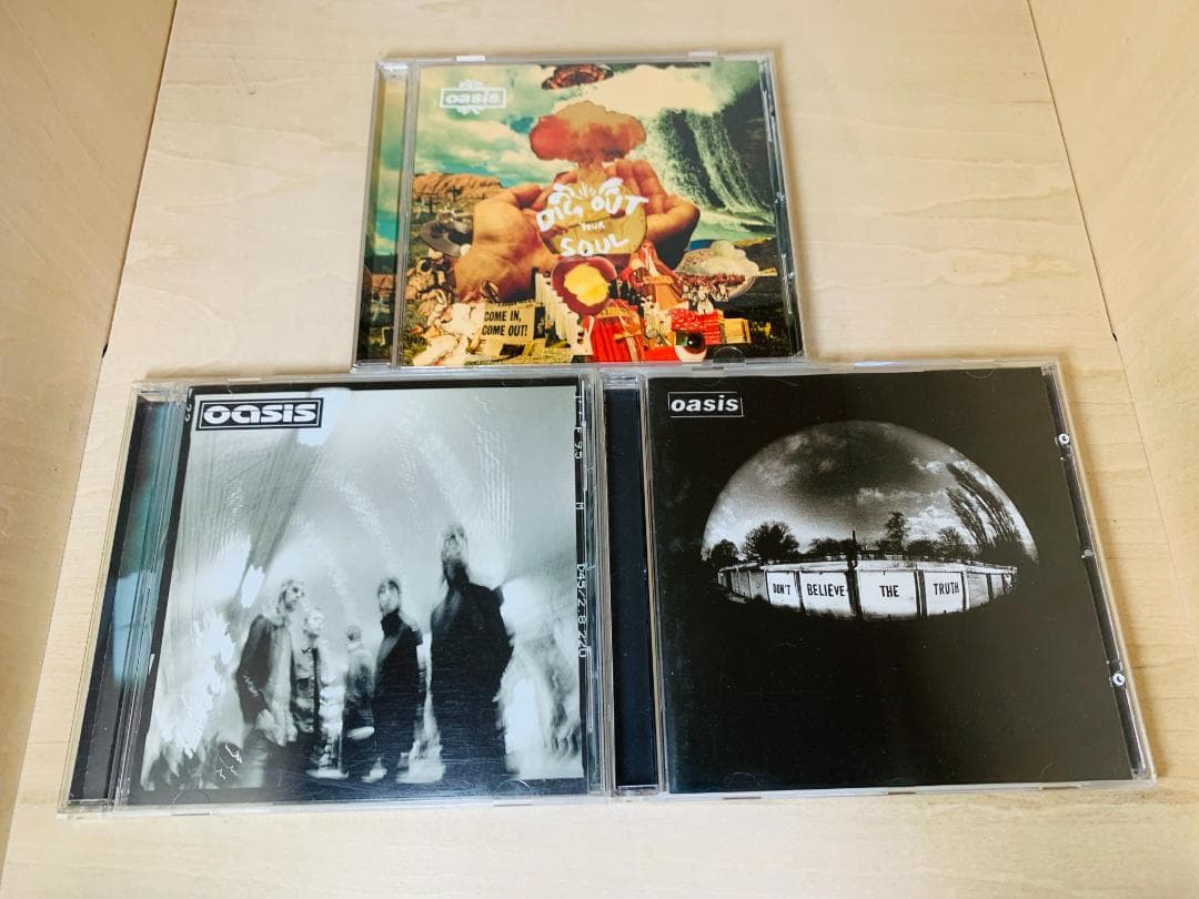 【おまけCD付】Oasis スタジオアルバム CD 全7枚セット 輸入盤、国内盤