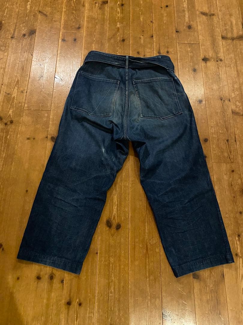 comoli デニムJKT ベルデットデニム セットアップ