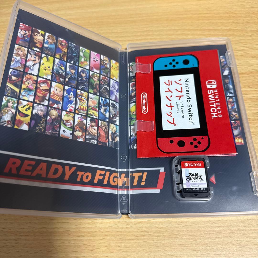 Switchソフト　大乱闘スマッシュブラザーズ、マリオカート8デラックスのセット