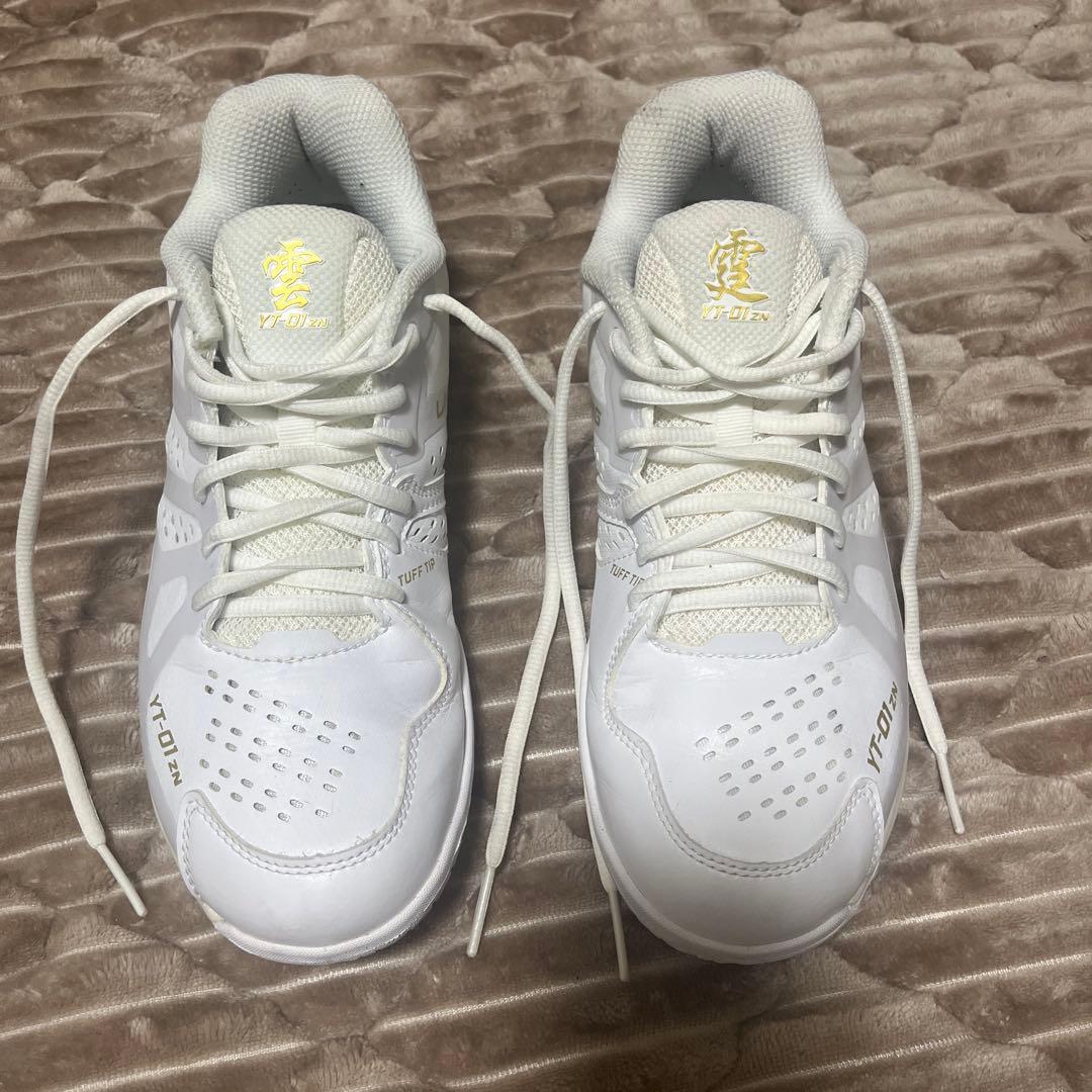 ねこ様【美品】LI-NING バドミントンシューズ AYAS036 24.5cm
