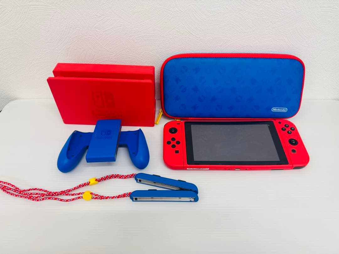 Nintendo Switchマリオレッド×ブルーセット限定モデル 動作確認済み