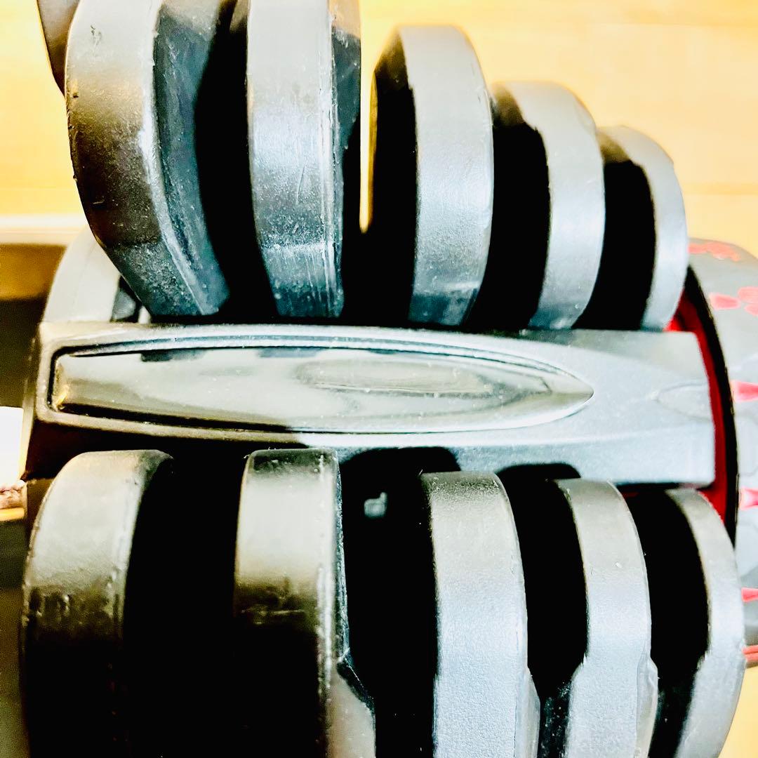 【極美品①】 可変式ダンベル 40kg 17段階調整 ダイヤル式 BARWING
