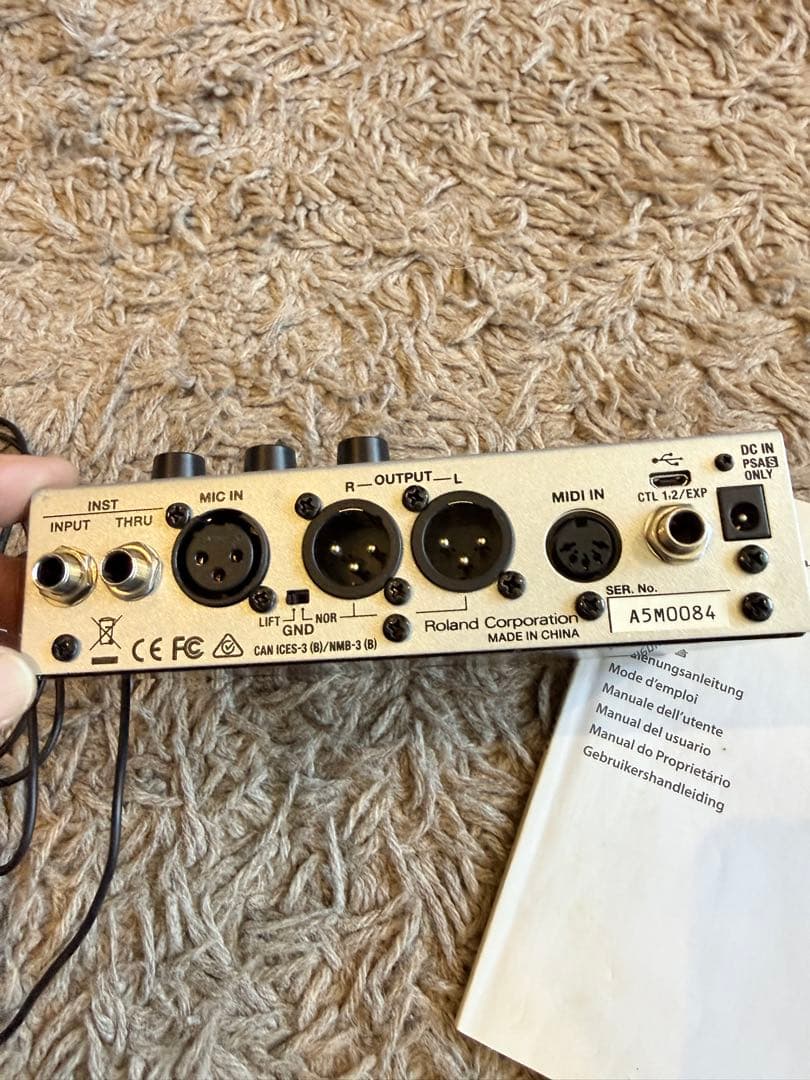 BOSS ボーカルエフェクター　VE-500