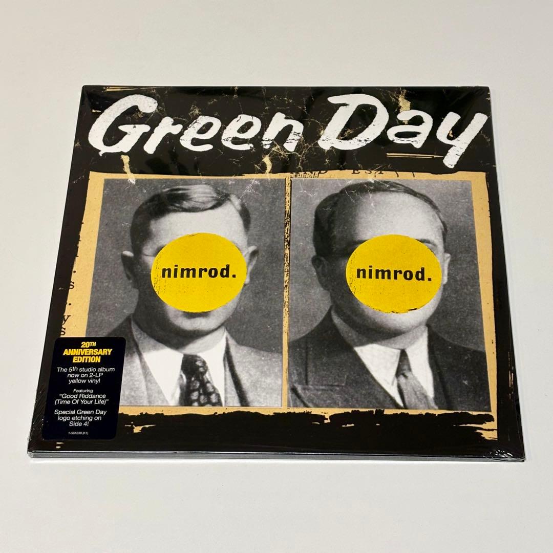 Green Day nimrod. 20周年記念アナログレコード ニムロッド