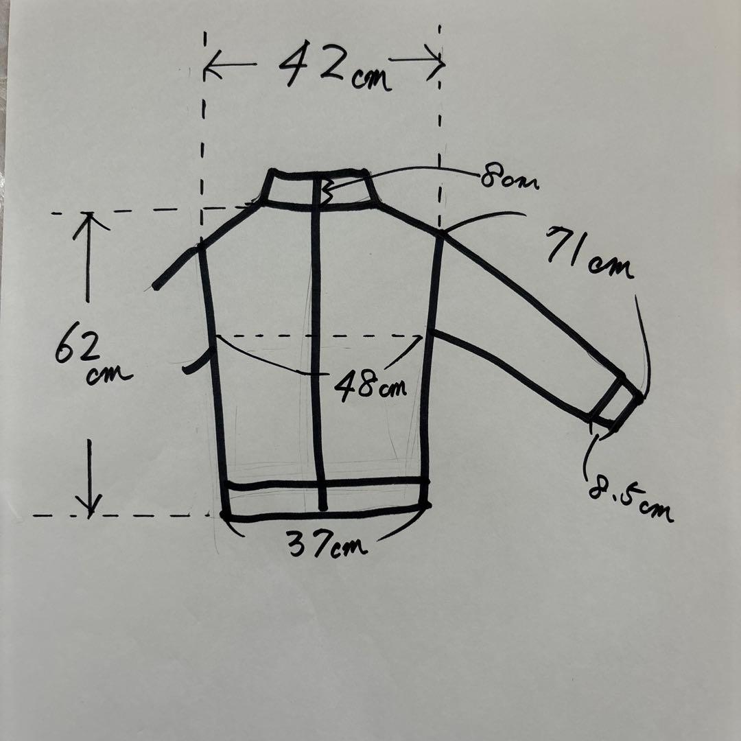 GUCCIメンズレザーブルゾンライダース　ブラック　Sサイズ