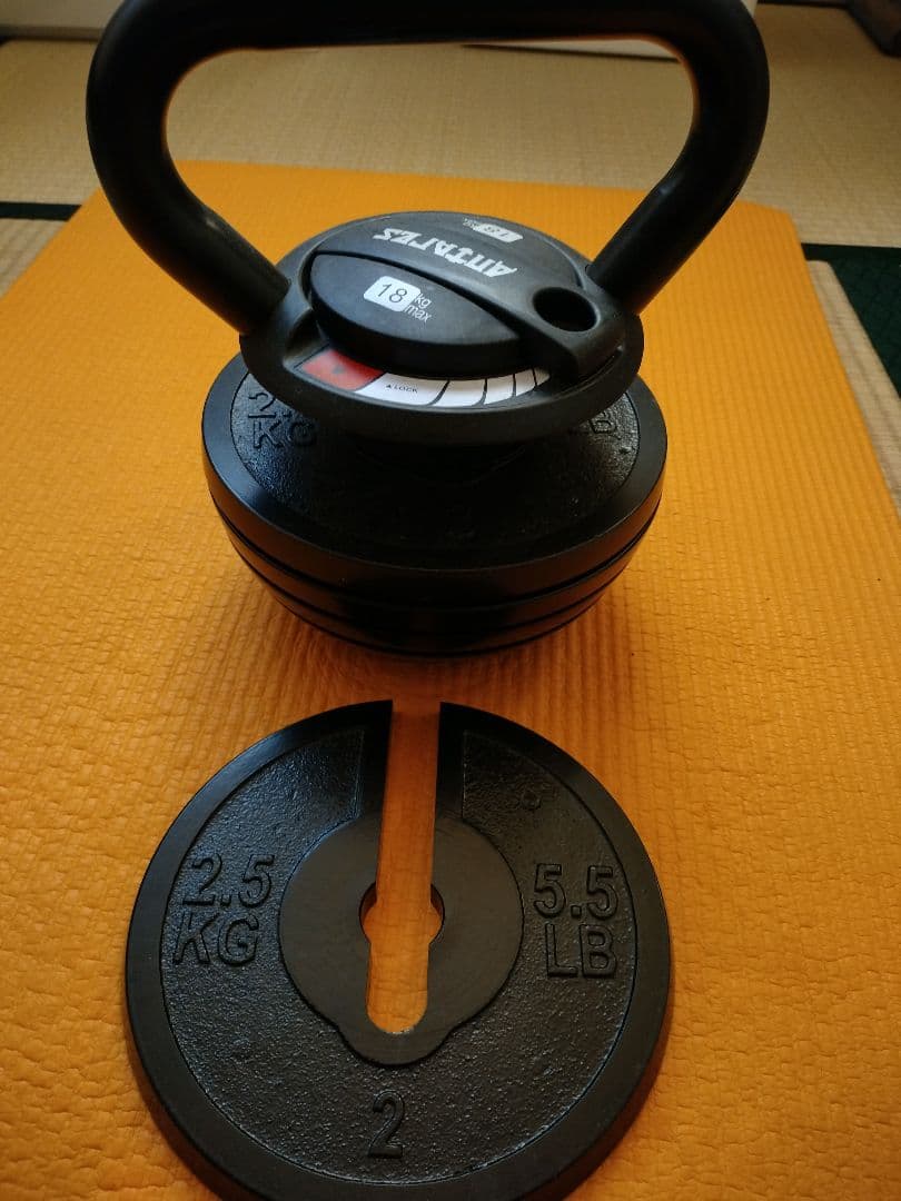 ANTARES 可変式ケトルベル 18kg