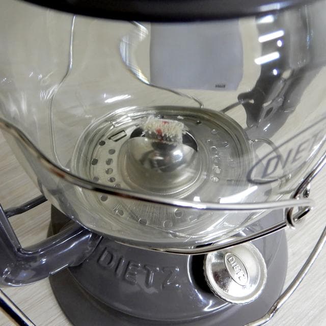 ホヤセット Dietz #30 グレー 激レアカラー ニッケル ランタン 新品