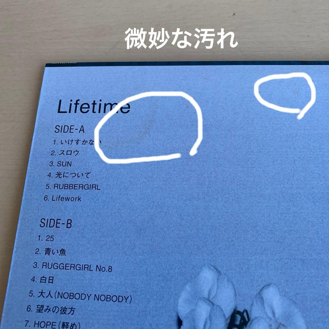 GRAPEVINE/LIFETIME LPレコード