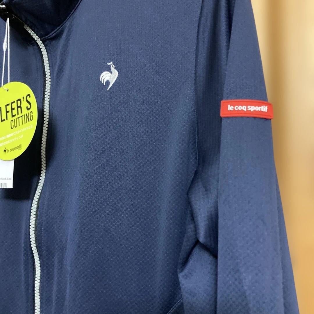 le coq sportif ゴルフ用ジャケット ネイビー