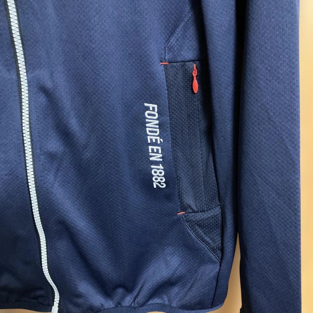 le coq sportif ゴルフ用ジャケット ネイビー