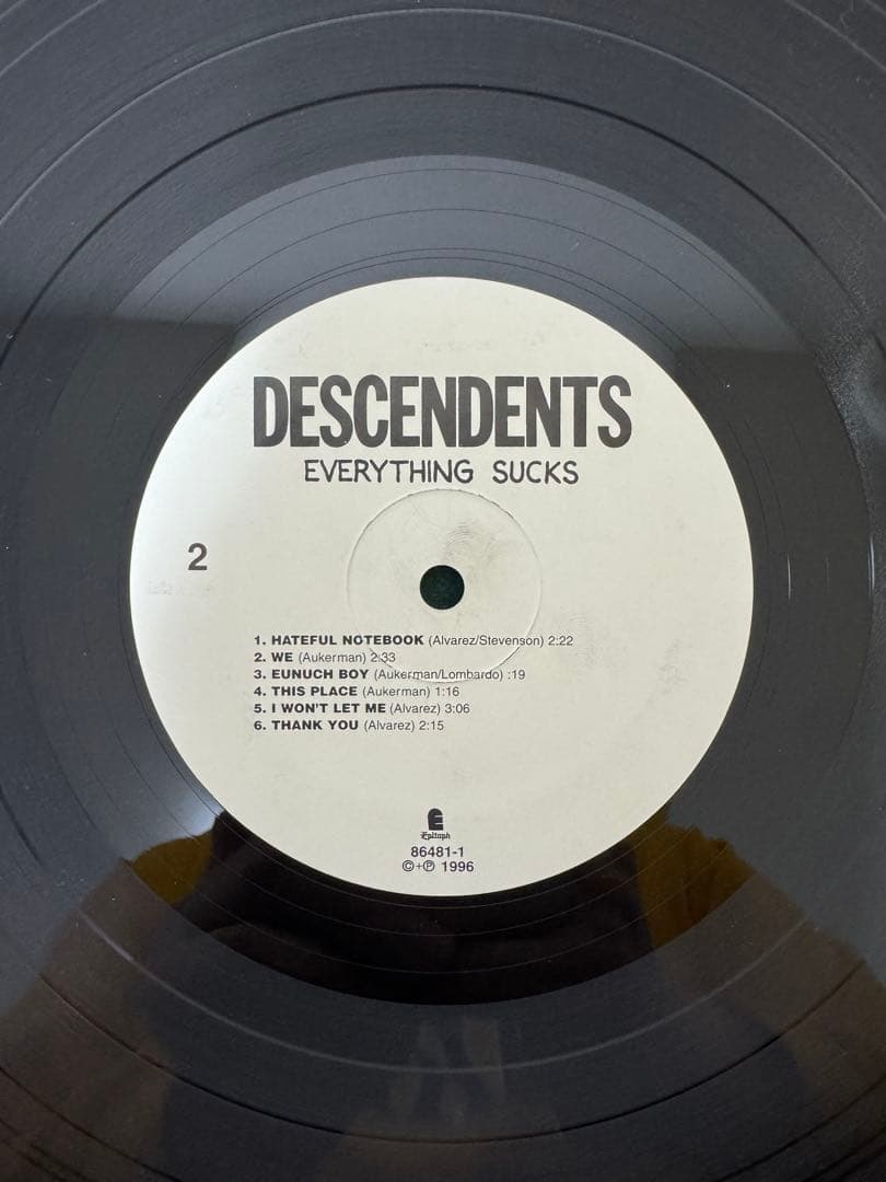 DESCENDENTS レコード