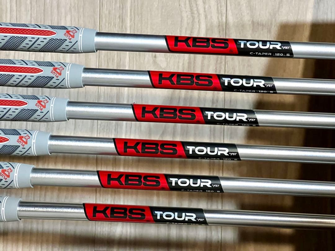 美品）テーラーメイドP790：2021アイアン(5~Pw) KBS Cテーパー