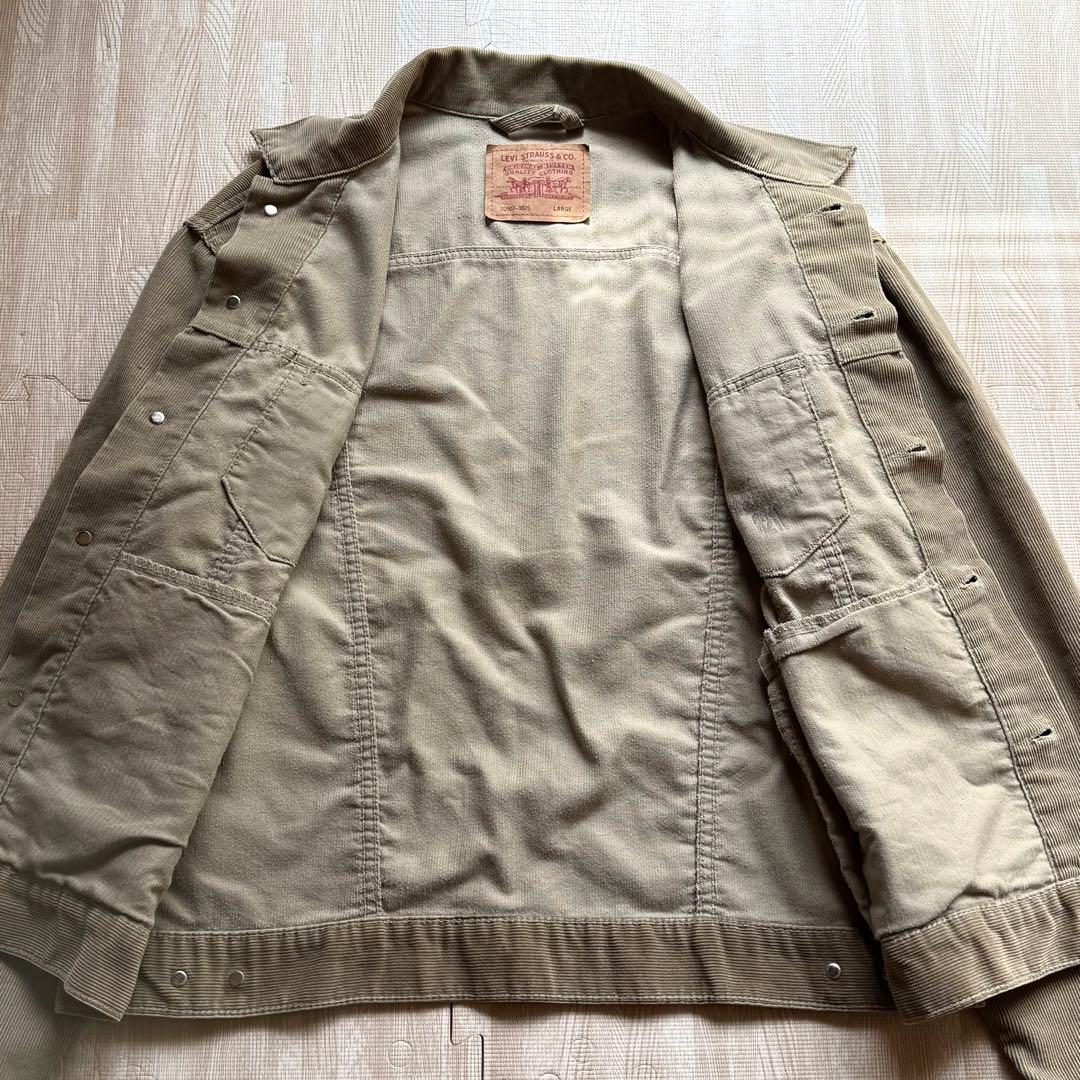 90s 00s Levi’s 70507 3rd型 コーデュロイ ベージュ