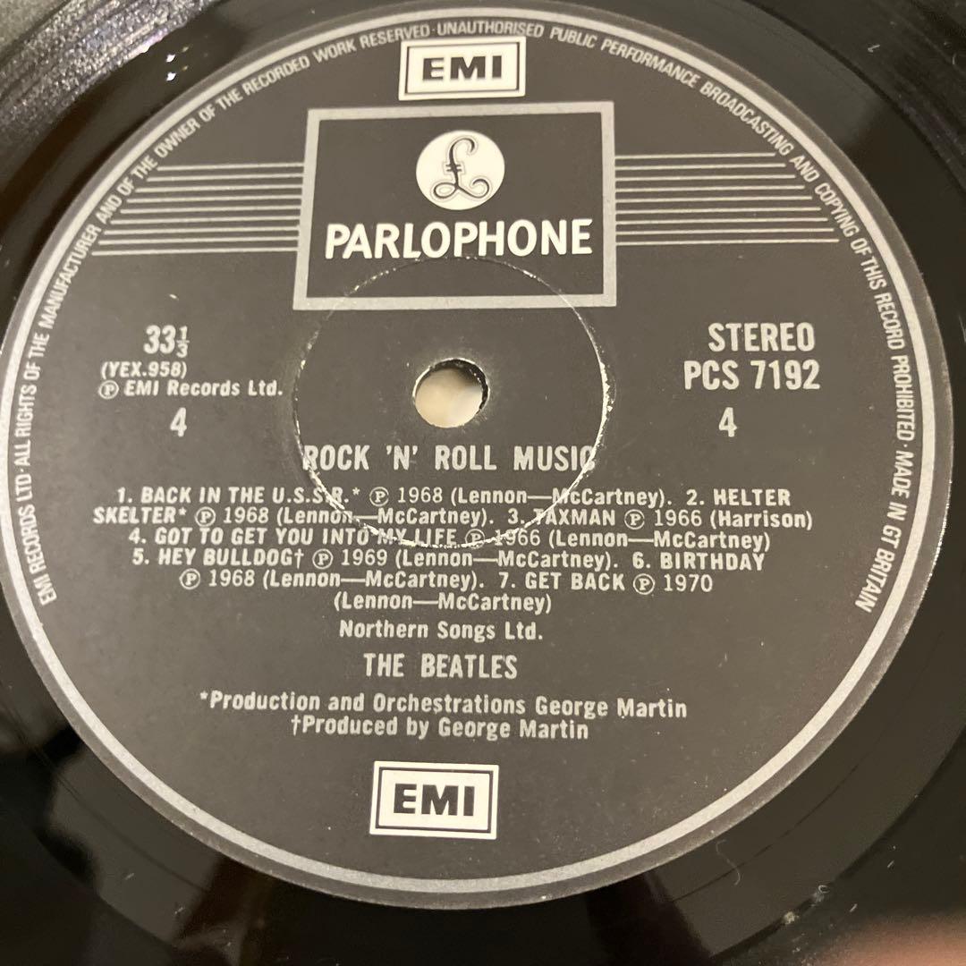Beatles Rock 'n' Roll Music UK盤LP