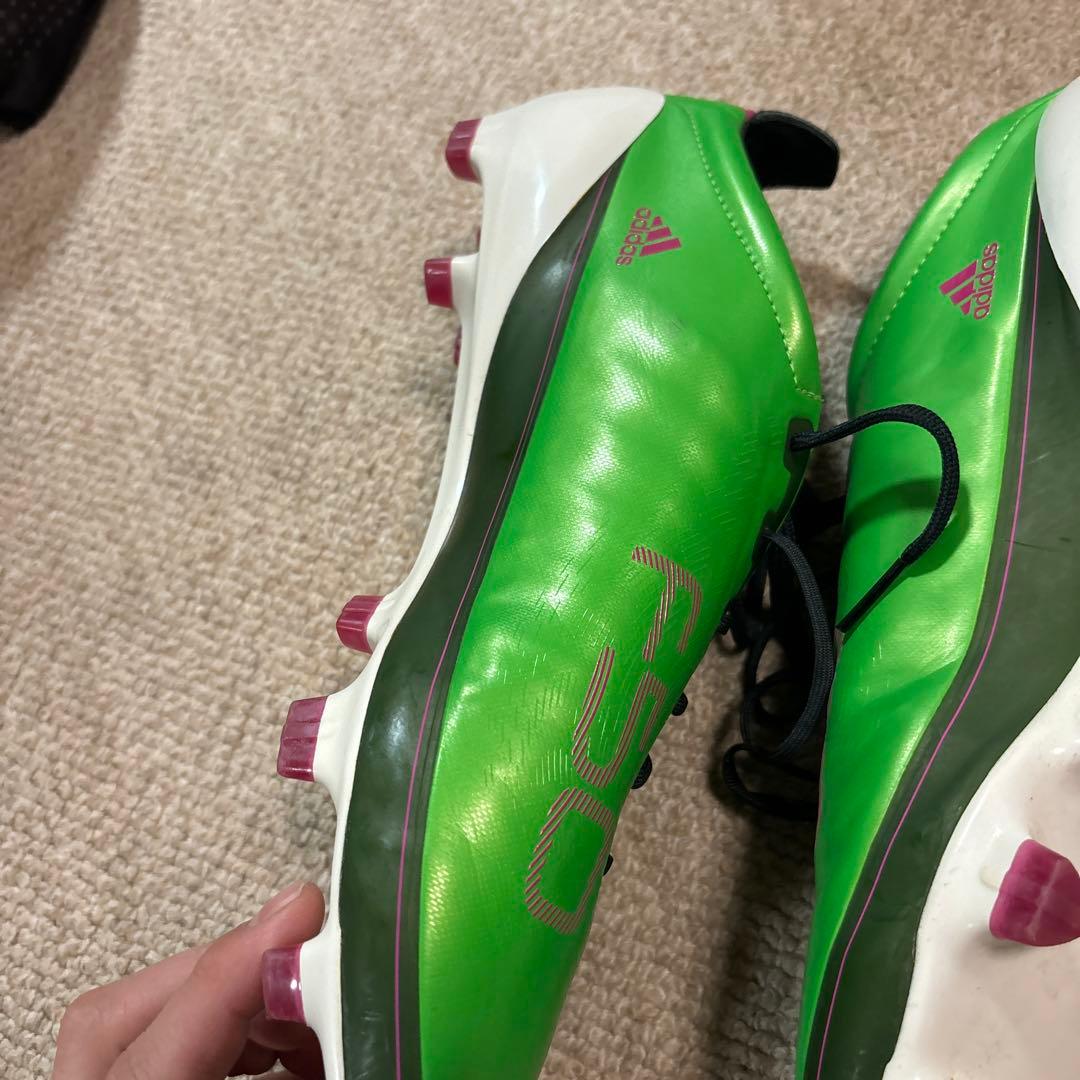adidas F50 サッカーシューズ スパイク グリーン