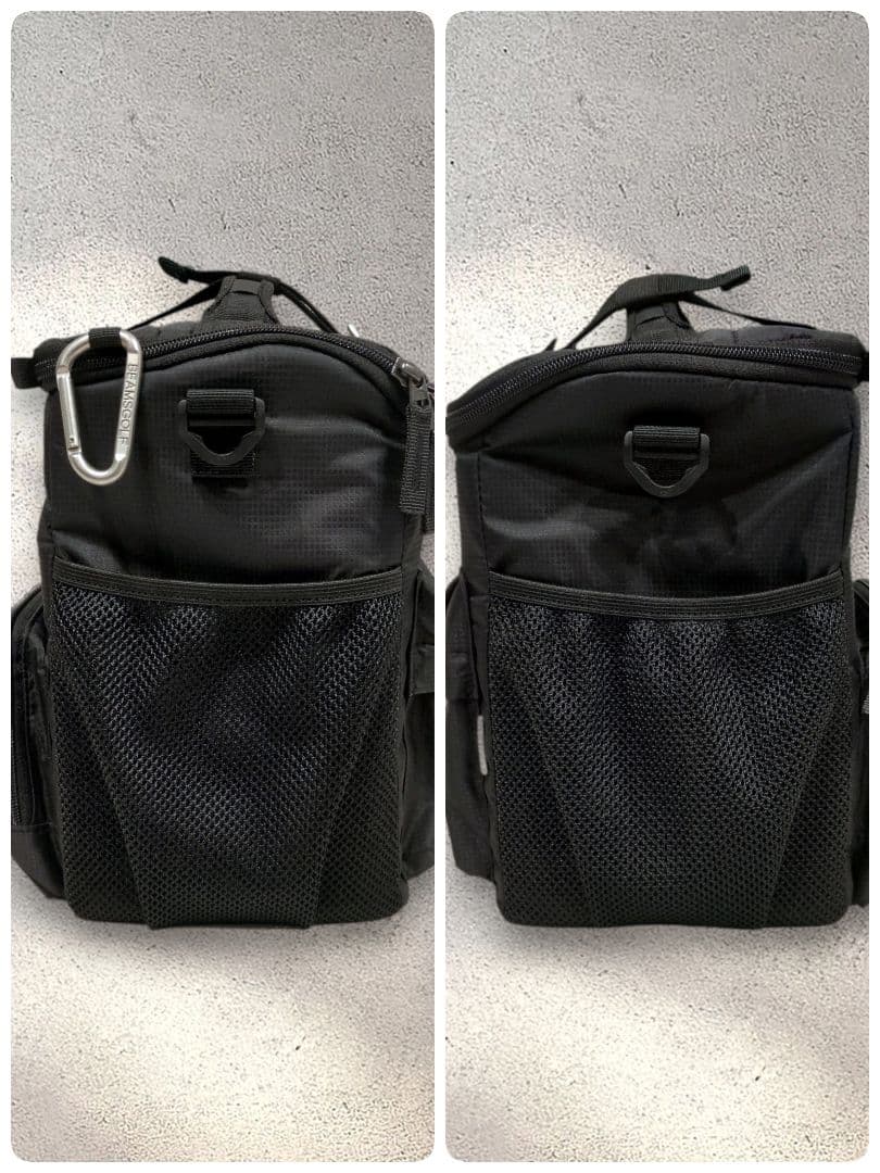 BEAMSGOLF クーラーボックス カートバッグ ブラック 2way ナイロン