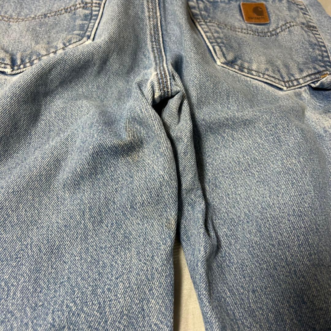 S*S様 90s Carhartt デニムペインターパンツ 34×32 ブルー