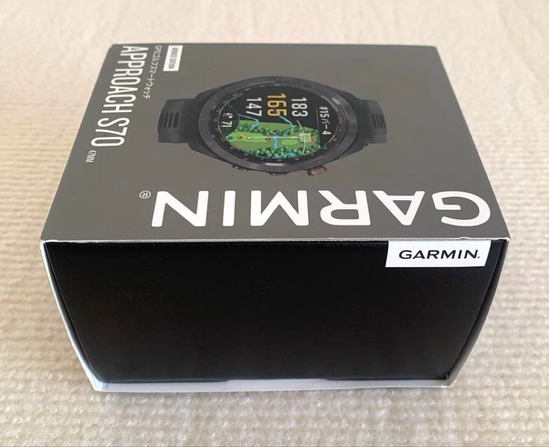 【未使用】GARMIN APRROACH S70 47mm GPSゴルフウォッチ