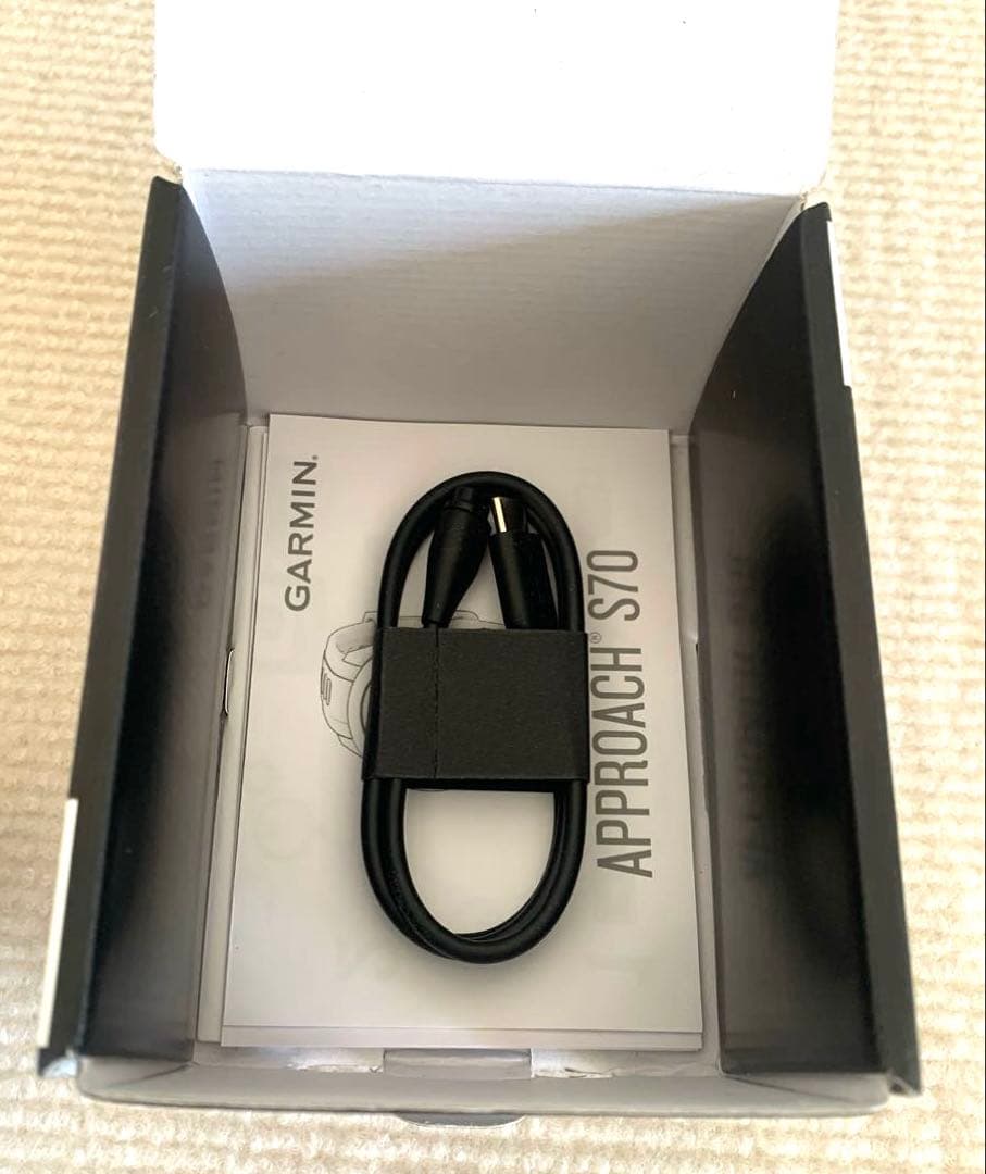 【未使用】GARMIN APRROACH S70 47mm GPSゴルフウォッチ