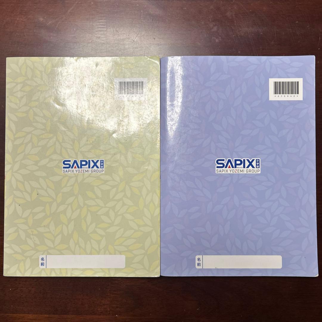 ⑲ら　SAPIX サピックス　言葉ナビ 上巻・下巻セット SAPIX 重要教材