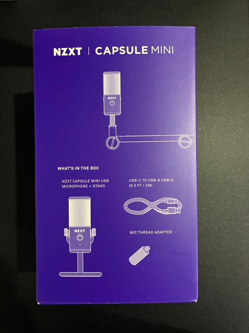 NZXT CAPSULE USBコンデンサーマイク