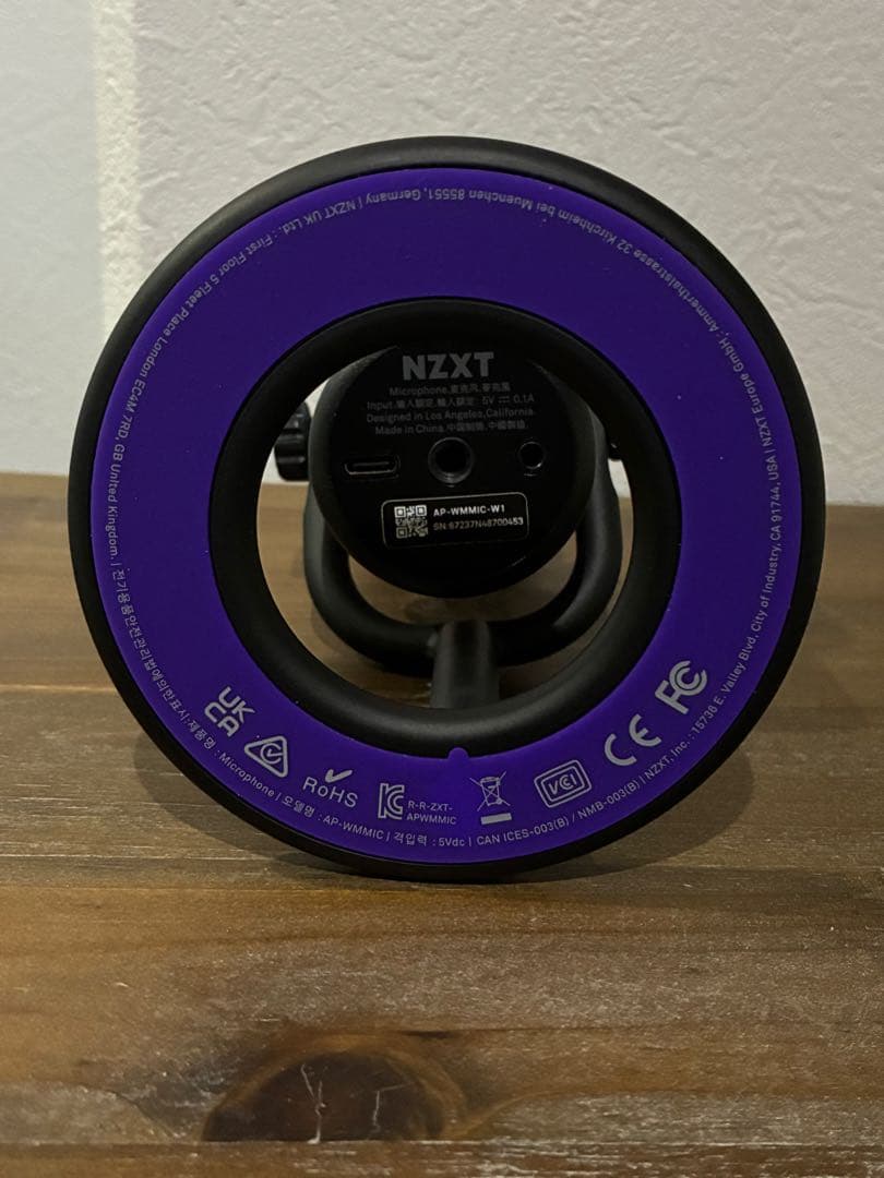NZXT CAPSULE USBコンデンサーマイク