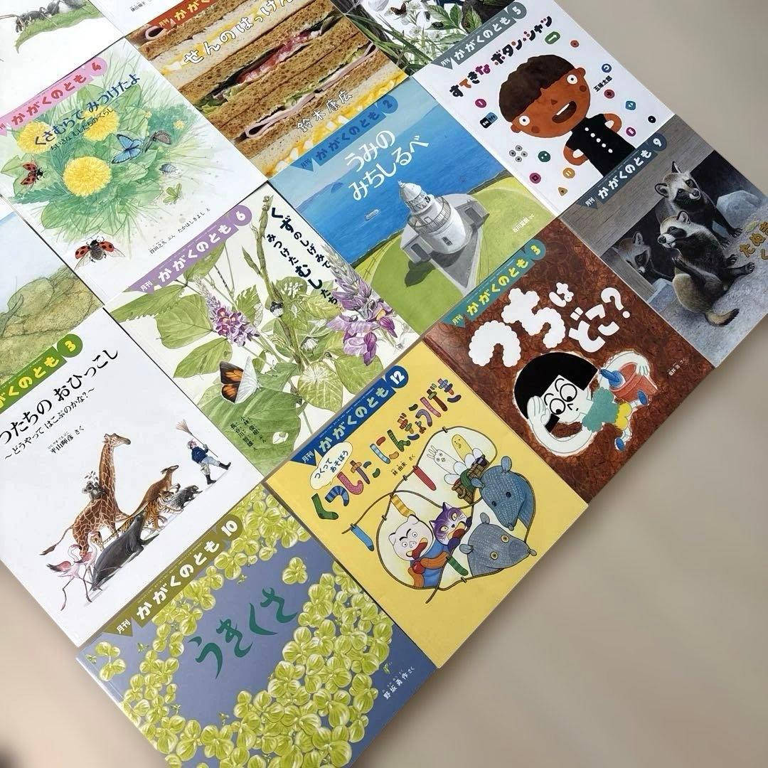 月刊かがくのとも　絵本シリーズ 全24冊
