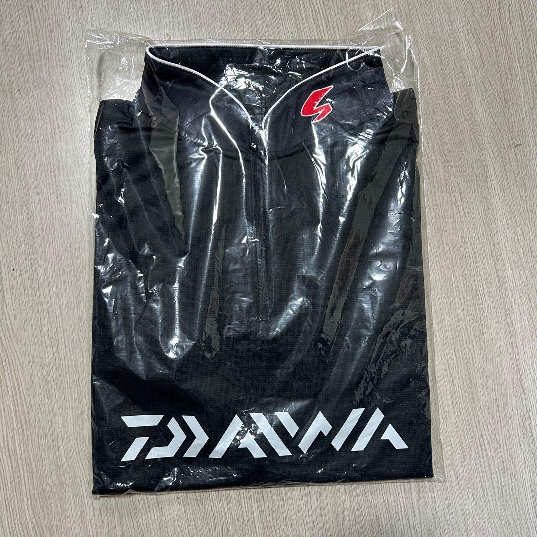Daiwa SPECIAL 長袖 ジップ Tシャツ 2XL 黒ダイワスペシャル