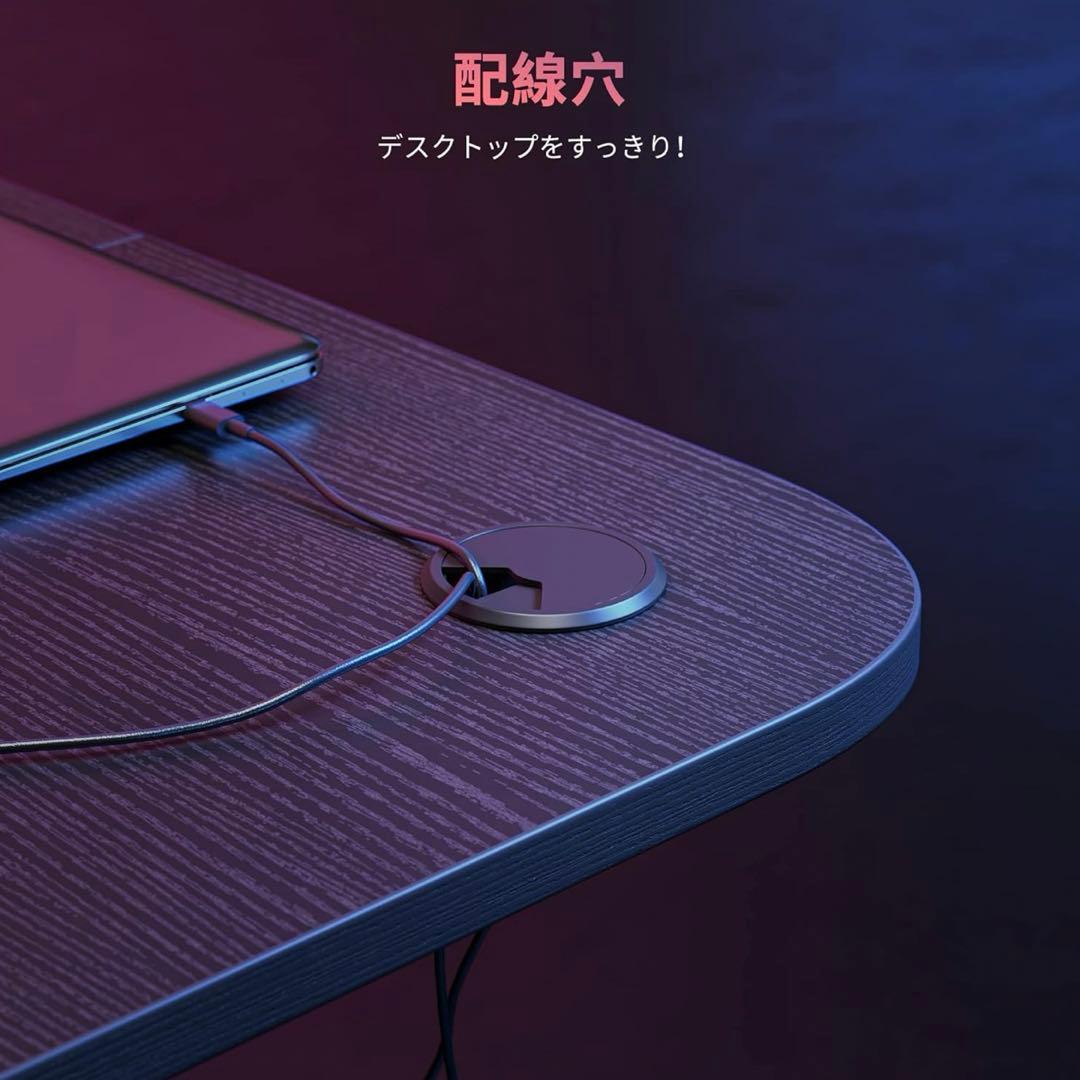 【新品】L字デスク ゲーミングデスク　モニター台付き