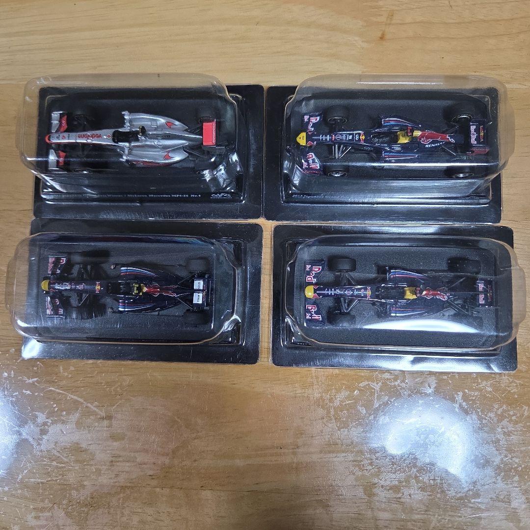 京商 1/64 F1 日本GP 歴代優勝マシン 2009~2012 ４台セット