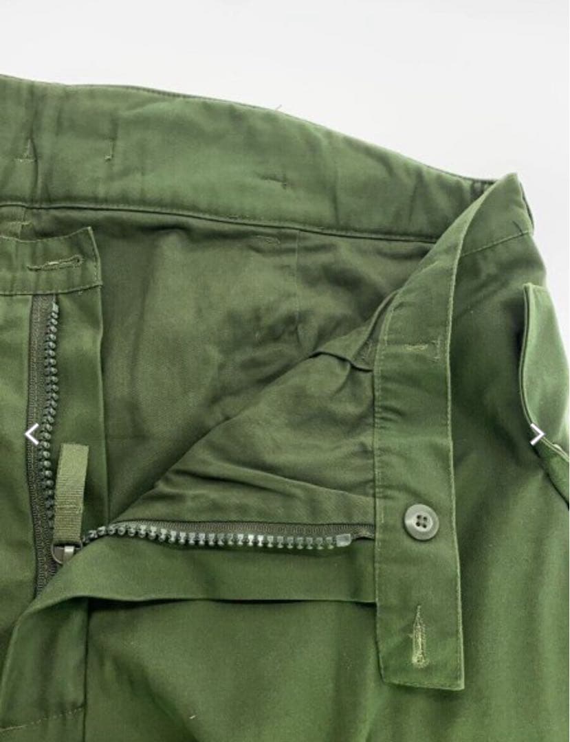 【希少！BIGサイズ】スウェーデン軍ミリタリーパンツ　グリーン