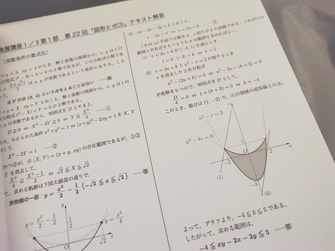 鉄緑会　高１数学発展講座Ⅰ/Ⅱ　テキスト解答フルセット 駿台　河合塾　東進