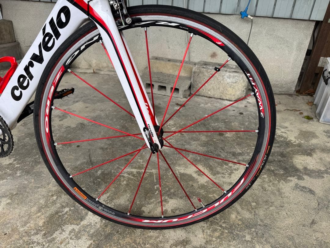 Cervélo S5 ロードバイク ホワイト/レッド