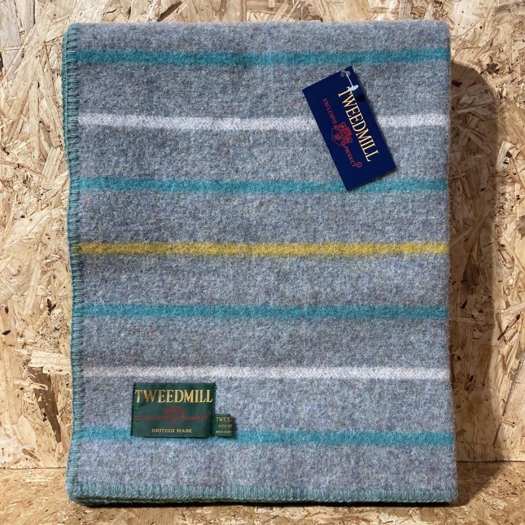 TWEEDMILL 2枚セット ウール ブランケット ストール ツイードミル