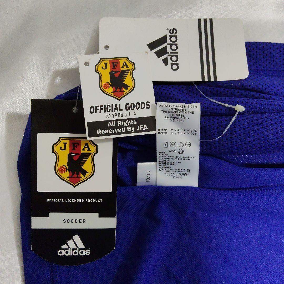 新品 サッカー日本代表ユニフォーム 2002年日韓ワールドカップ ジャパンブルー